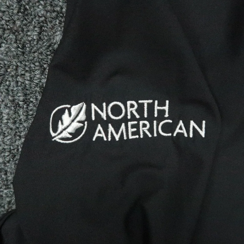 Travis Mathew‎ Jacket Mens Medium Black Surfside Full Zip Pocket Golf Stretch